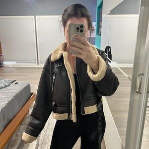 Double sided short jacket Zara